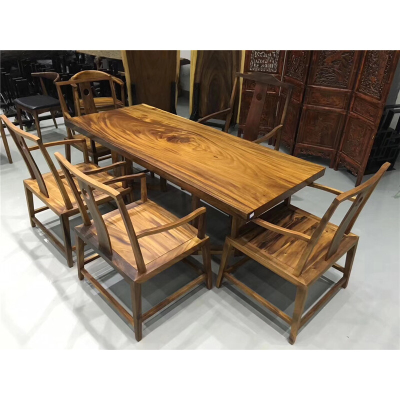 胡桃木大板 多功能實木家具的美學與實用之道