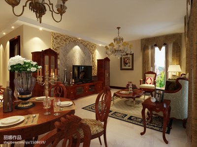 美式家裝新風(fēng)尚 實(shí)木家具演繹經(jīng)典與自然的室內(nèi)設(shè)計(jì)